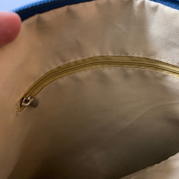 NWOT Light Blue Tote Shoulder Purse - Picture 3 of 6